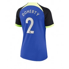 Tottenham Hotspur Matt Doherty #2 Bortatröja Dam 2022-23 Korta ärmar